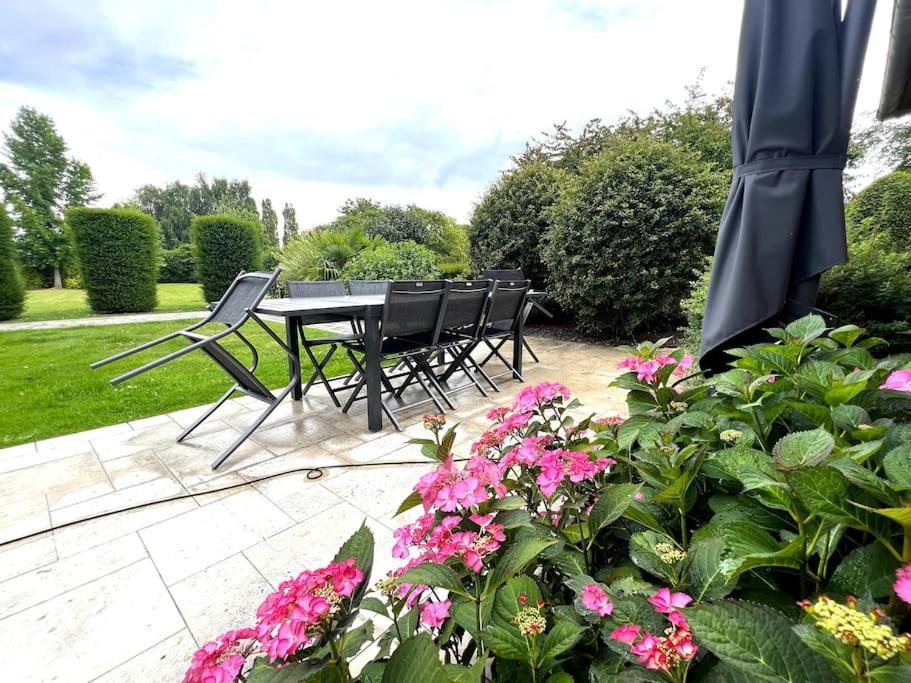 Villa Longere Normande, Piscine Privee Chauffee Et Parc à Saint-Pierre-des-Ifs  Extérieur photo