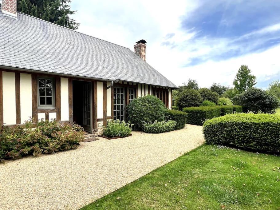 Villa Longere Normande, Piscine Privee Chauffee Et Parc à Saint-Pierre-des-Ifs  Extérieur photo